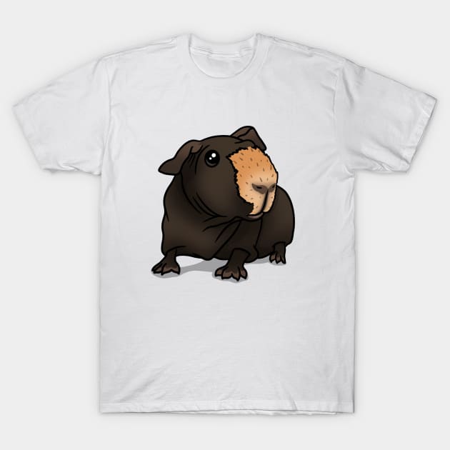 Skinny Pig Ginger Nose T-Shirt by Kats_guineapigs